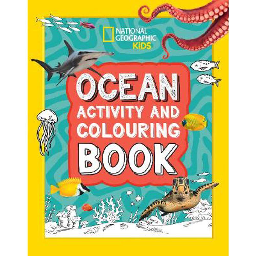Ocean Activity and Colouring Book (National Geographic Kids) (Paperback)